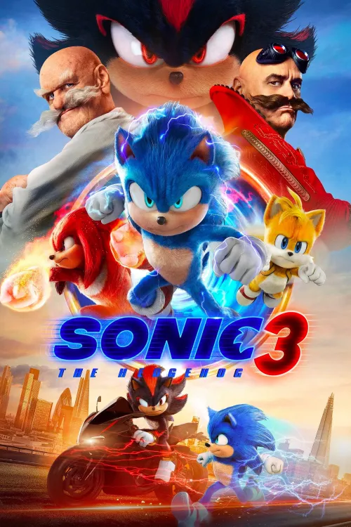 Sonic the Hedgehog 3 Poster