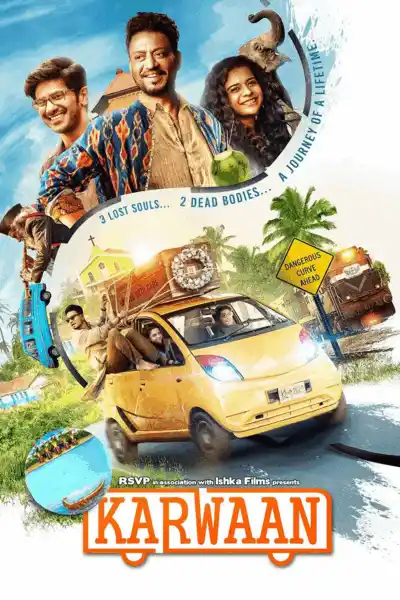 Karwaan (2018) Poster