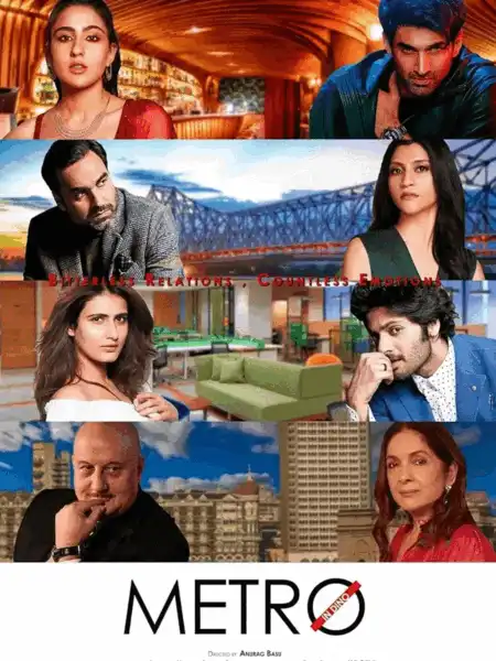 Metro.... In Dino (2025) Poster