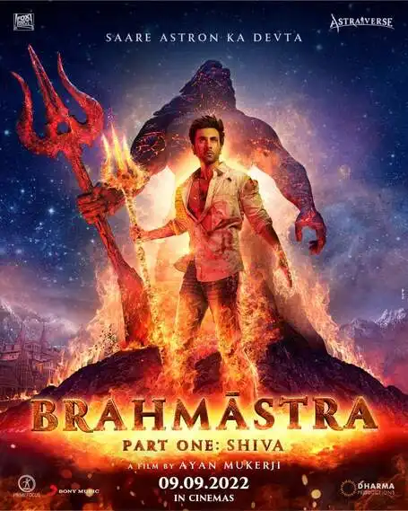 Brahmastra Part One – Shiva (2022) Poster