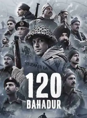 120 Bahadur (2025) Poster